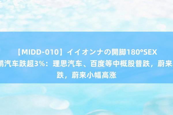 【MIDD-010】イイオンナの開脚180°SEX LISA 小鹏汽车跌超3%：